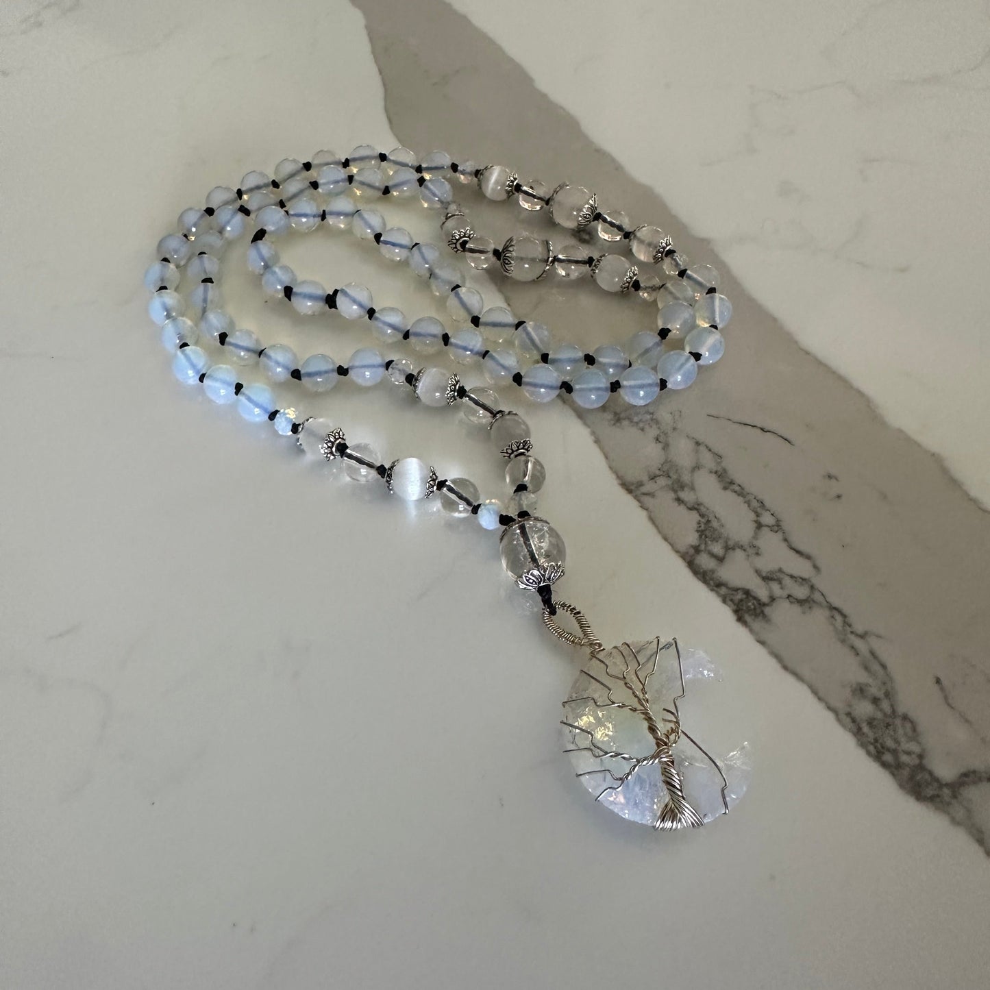 Opalite Moonlight Mala