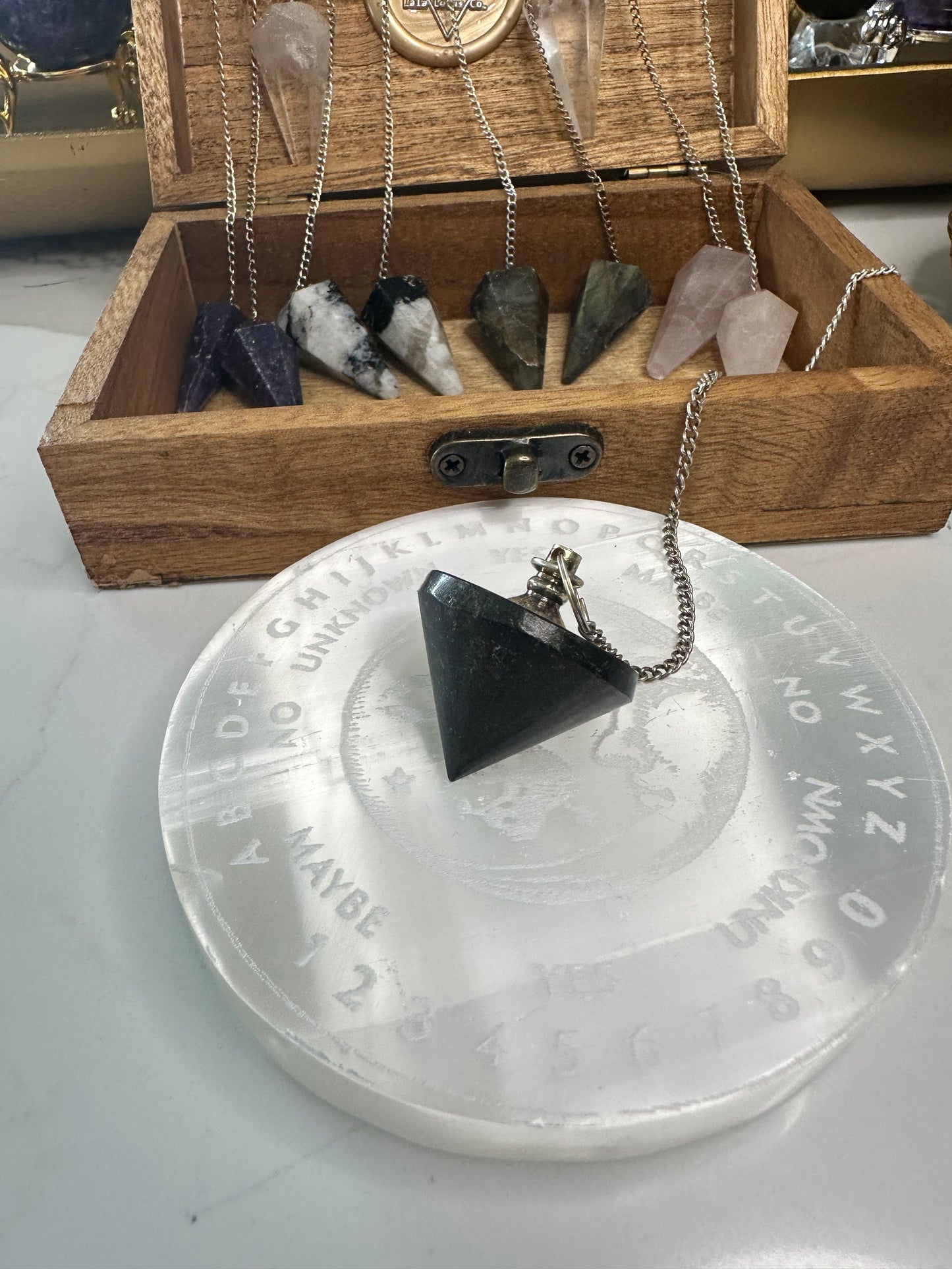 Crystal Pendulums