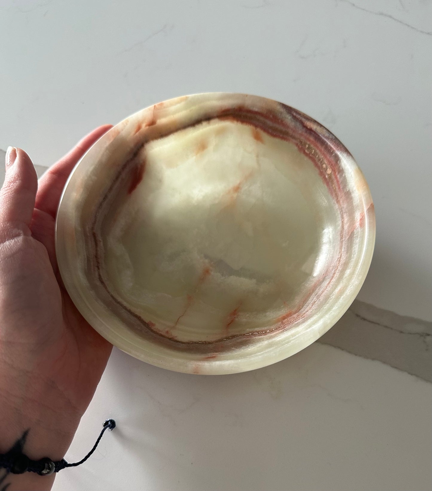 8inch Green Onyx Bowl