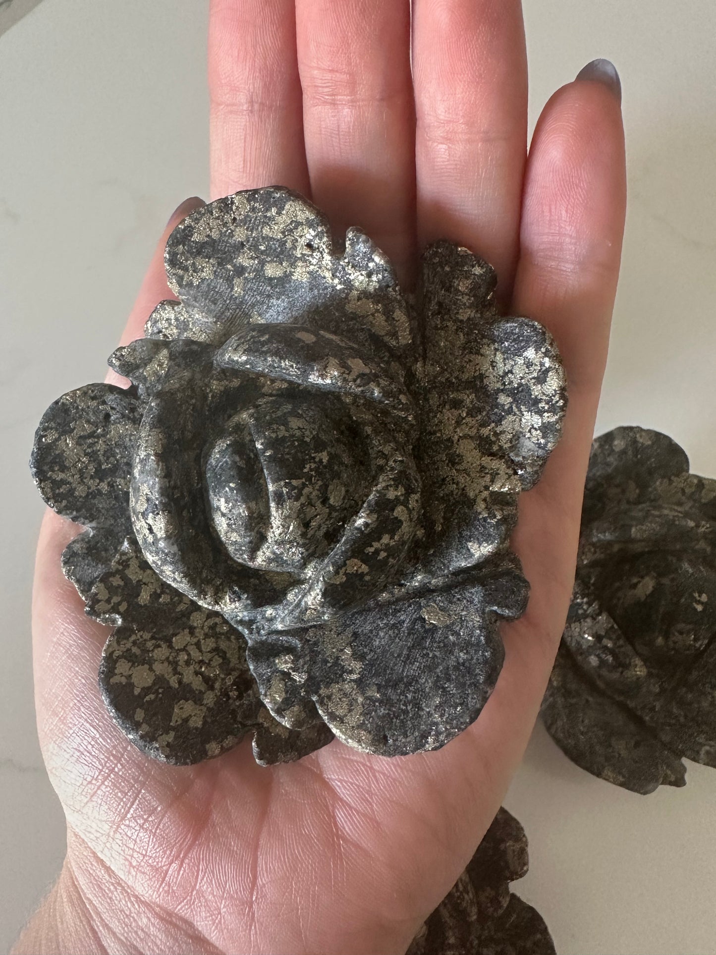 Pyrite Rose