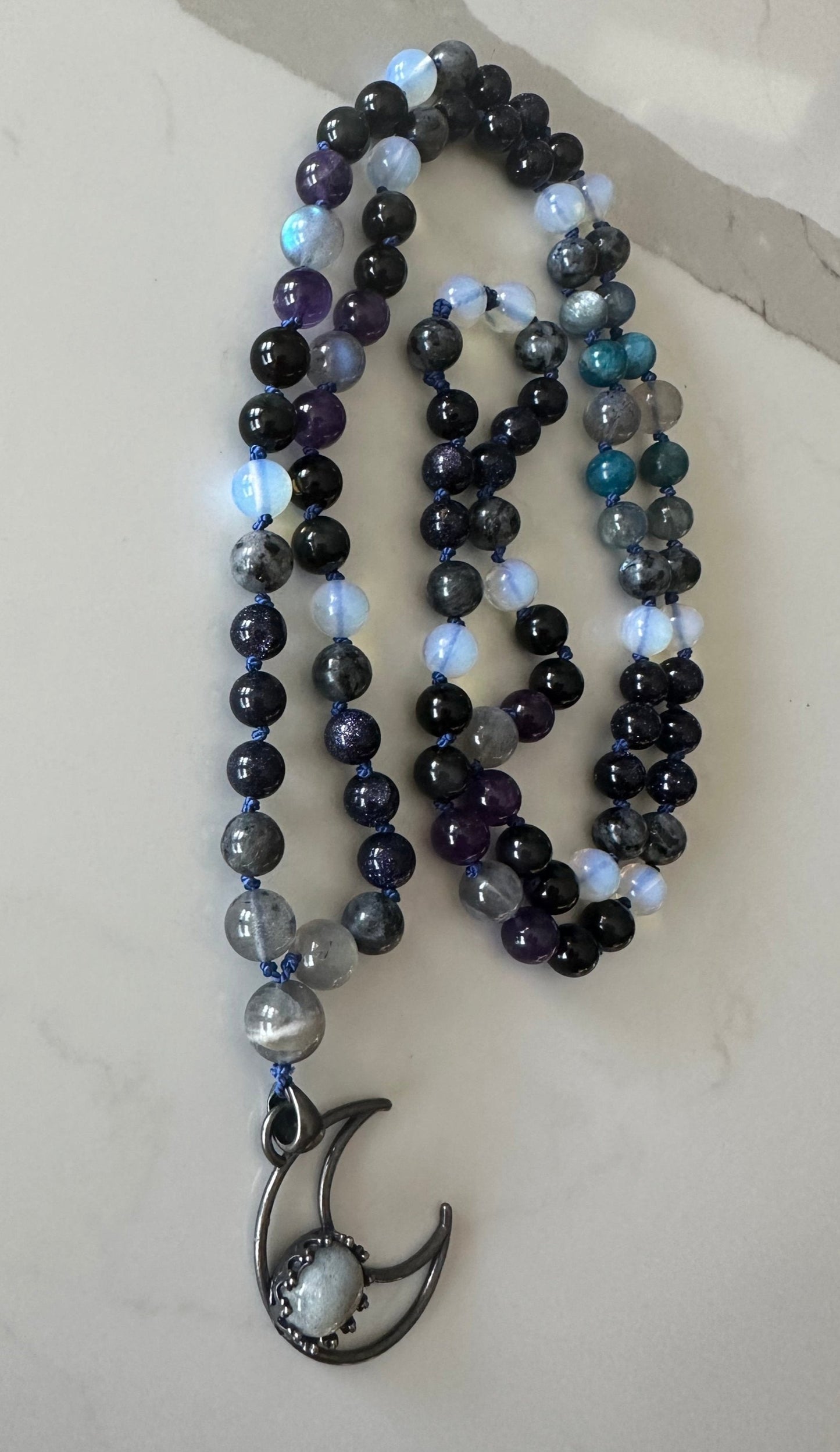 Third Eye Moon Mala
