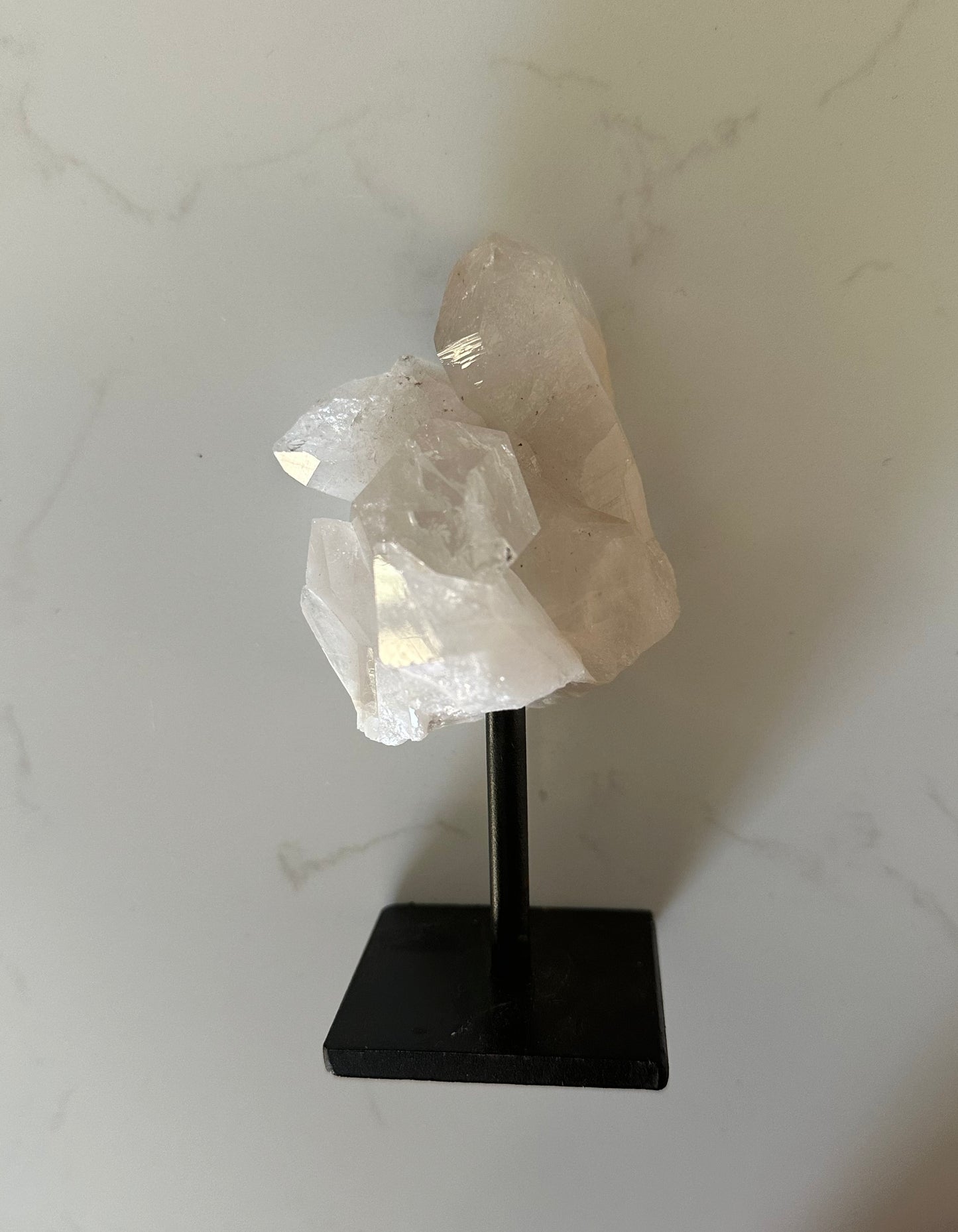 Mounted Clear Quartz Cluster