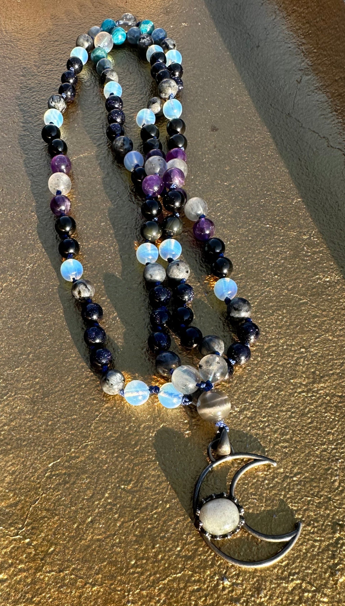 Third Eye Moon Mala