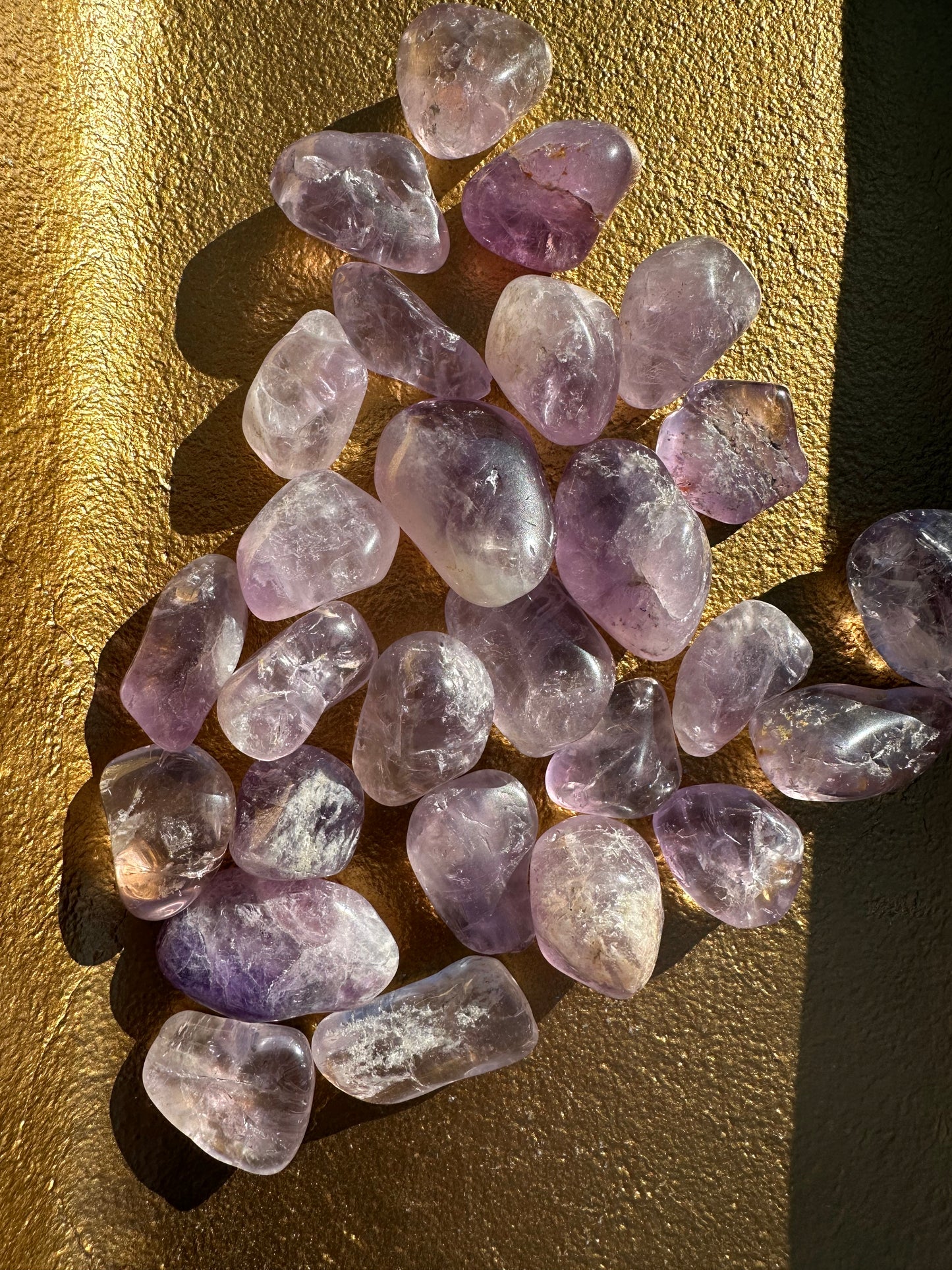 Amethyst tumbles