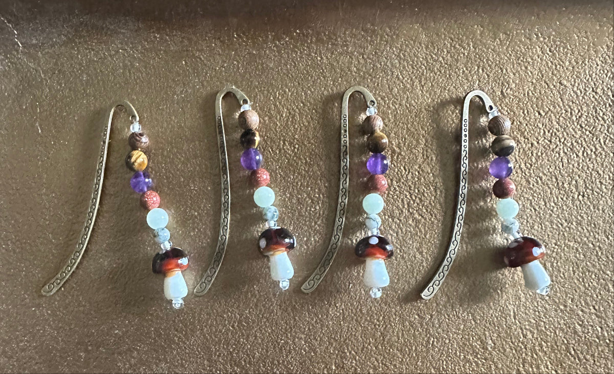 Enchanted Forest Mushroom Bookmark