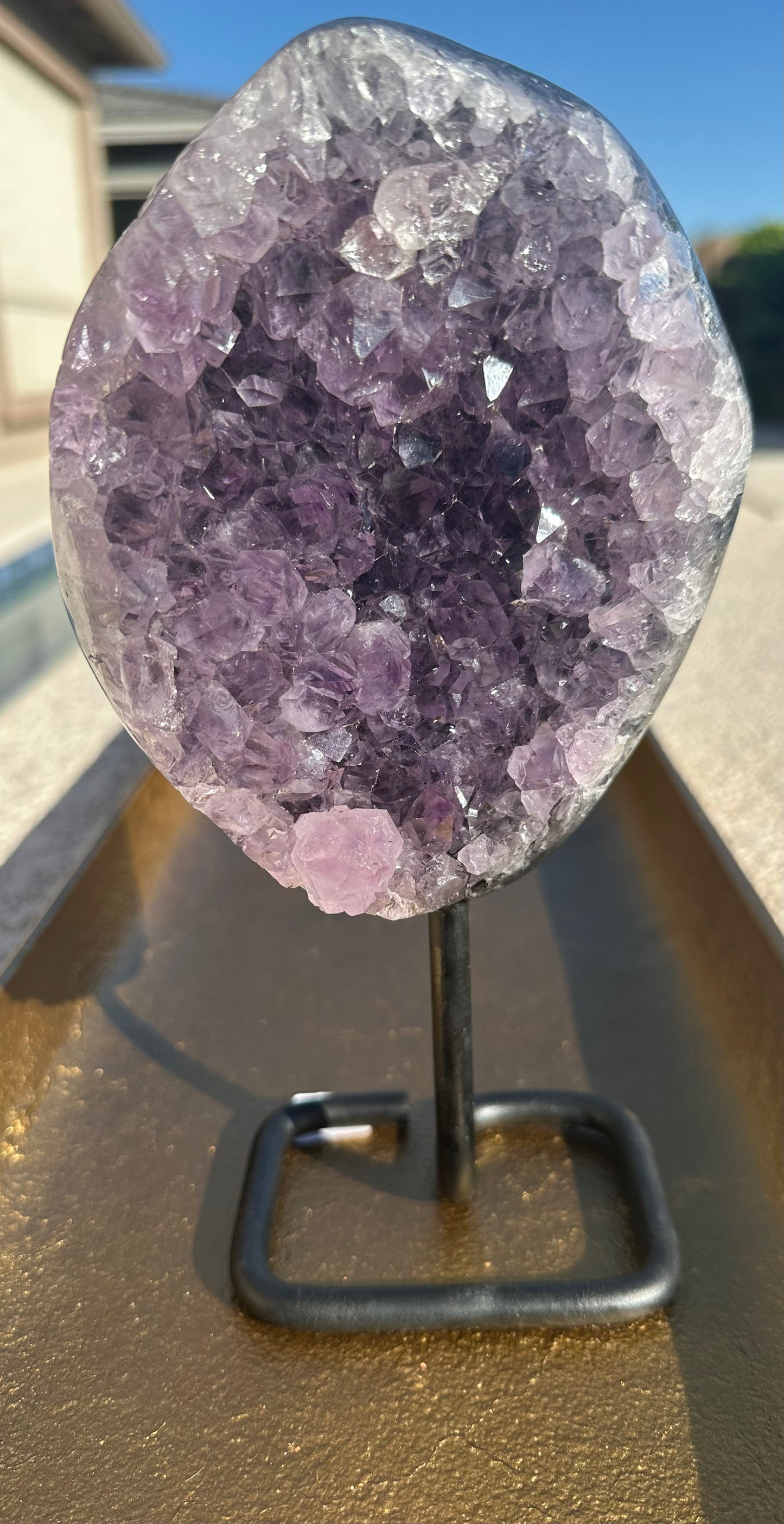 Mounted Amethyst