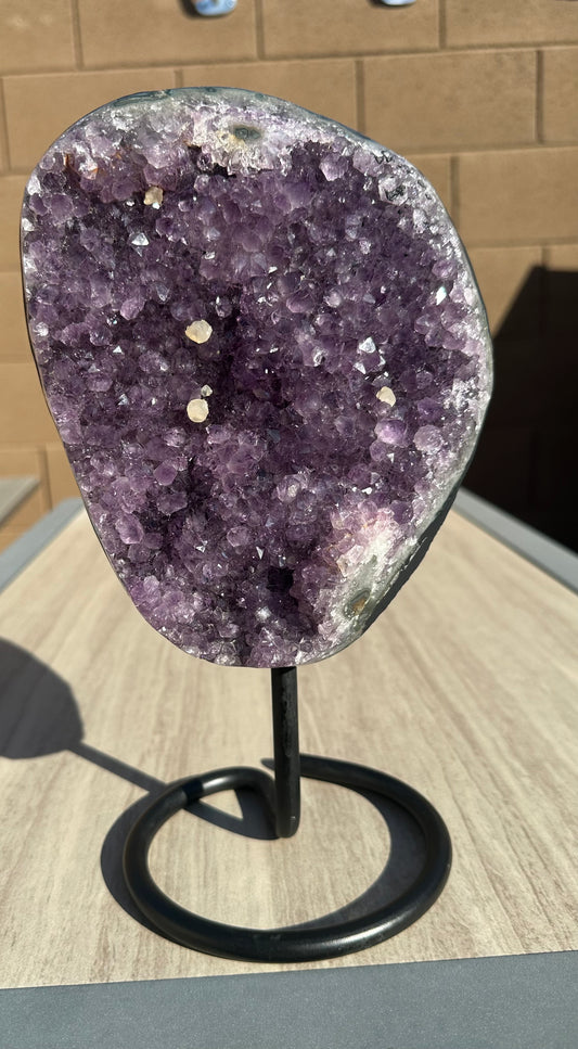 Large Mounted Amethyst