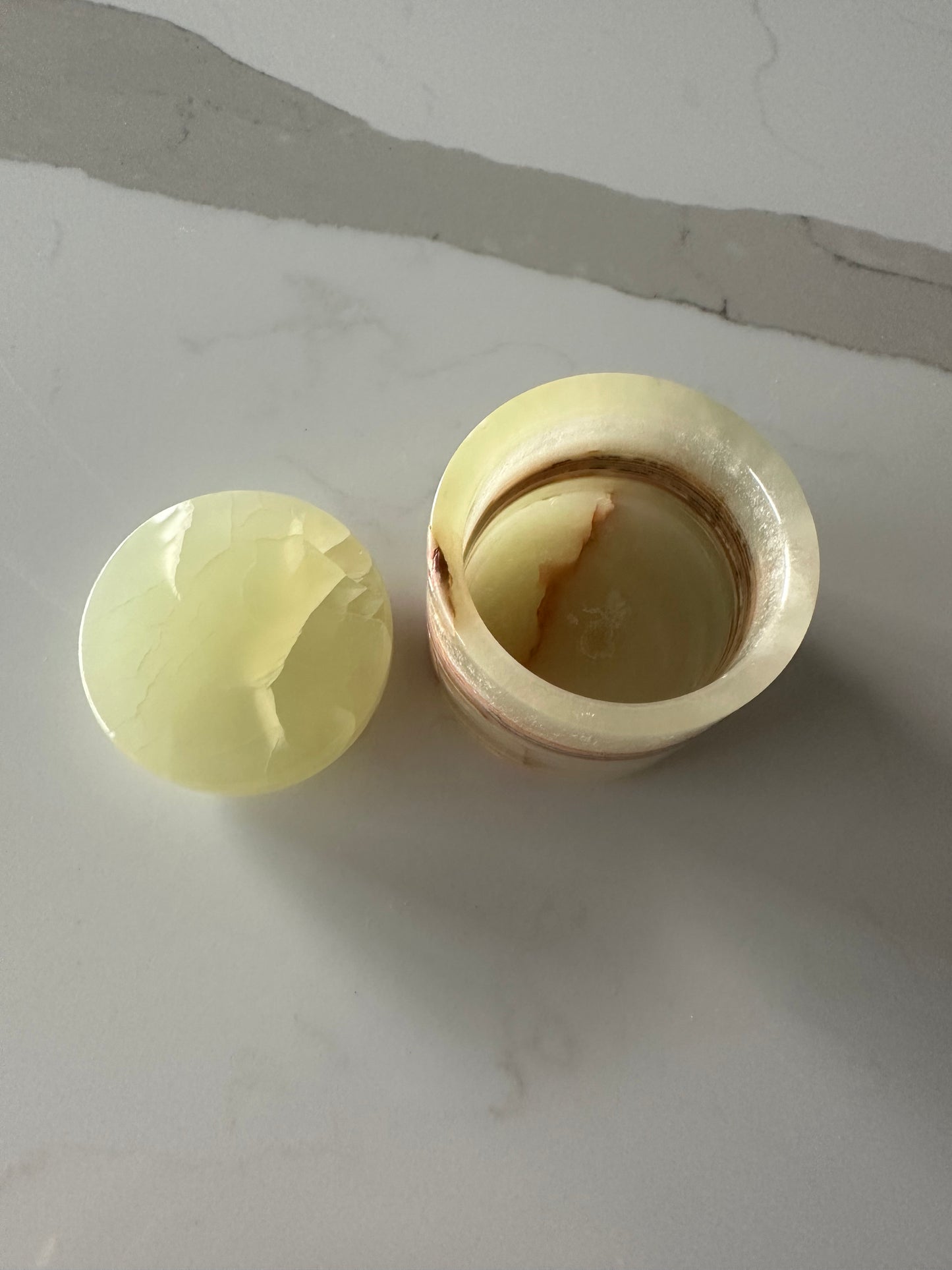 Mini Green Onyx Jewelry Box