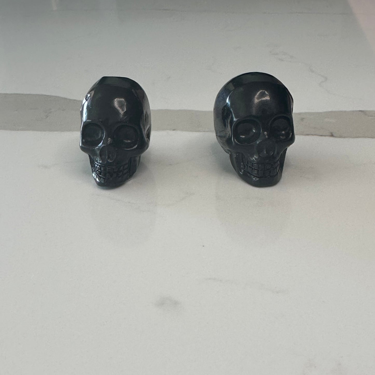 Mini Shungite Skulls (EMF Protection)