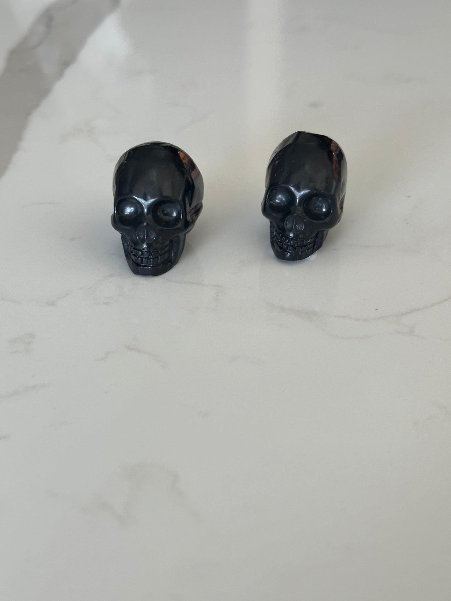 Mini Shungite Skulls (EMF Protection)