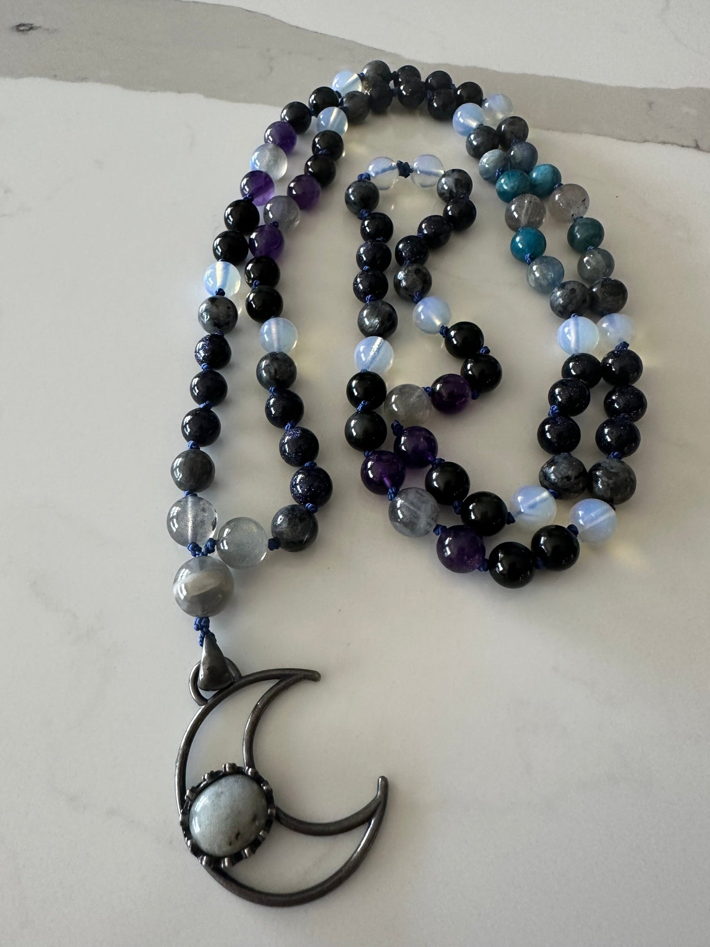 Third Eye Moon Mala
