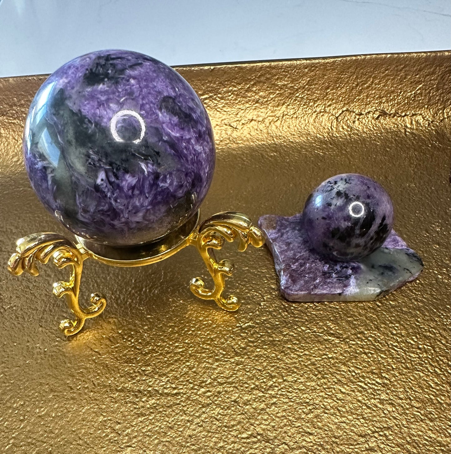 Charolite Spheres