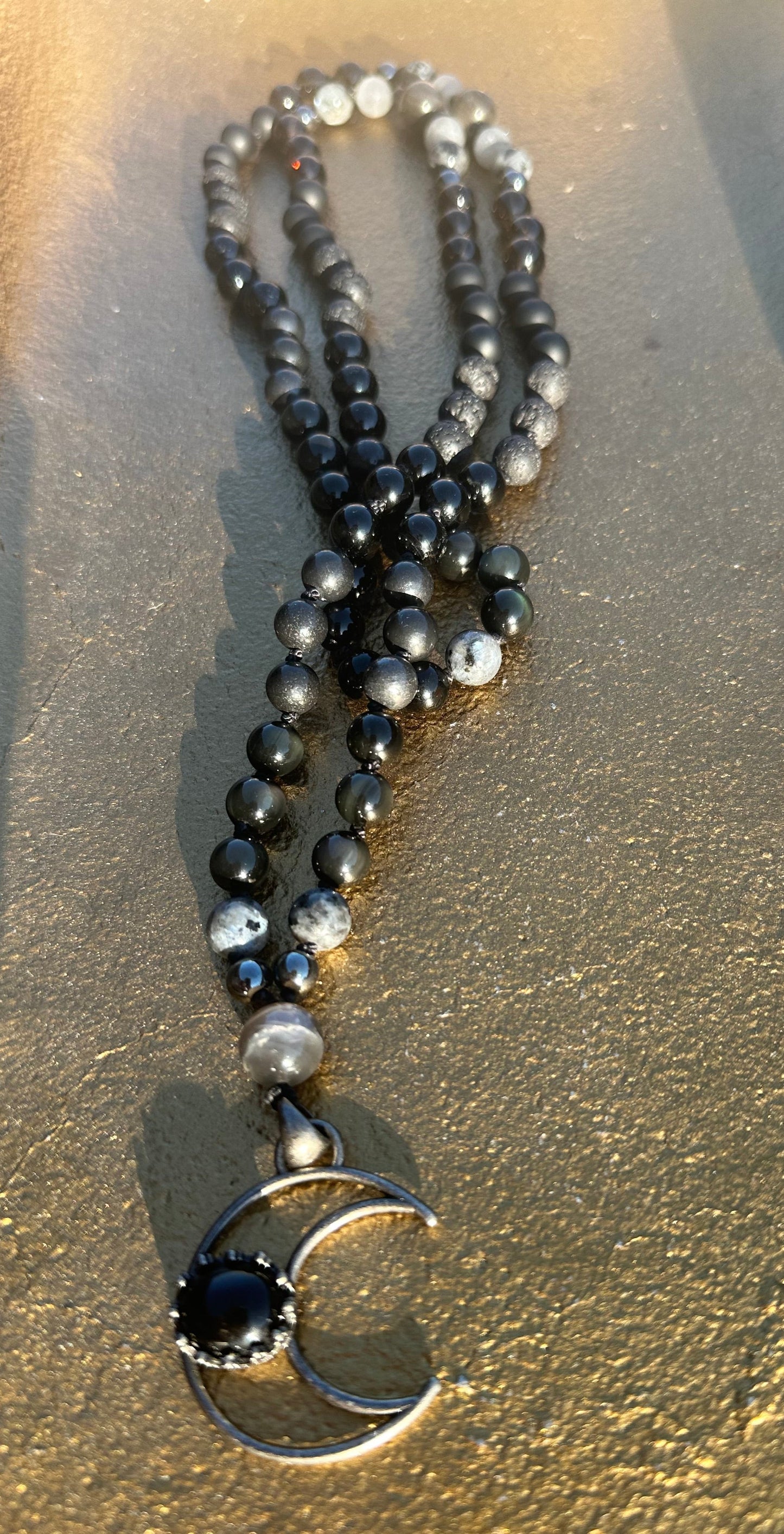 Eclipse Moon Mala