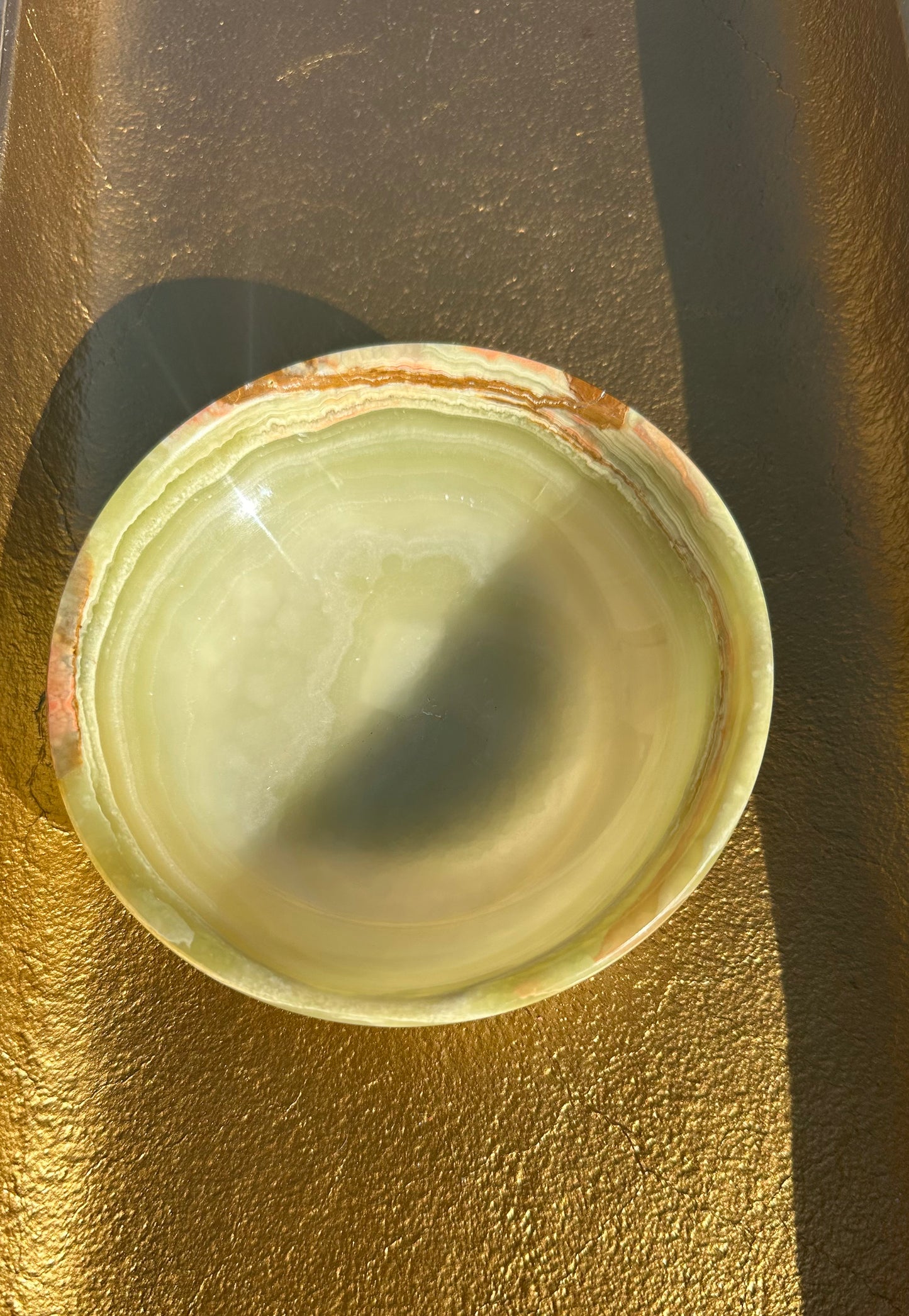 8inch Green Onyx Bowl