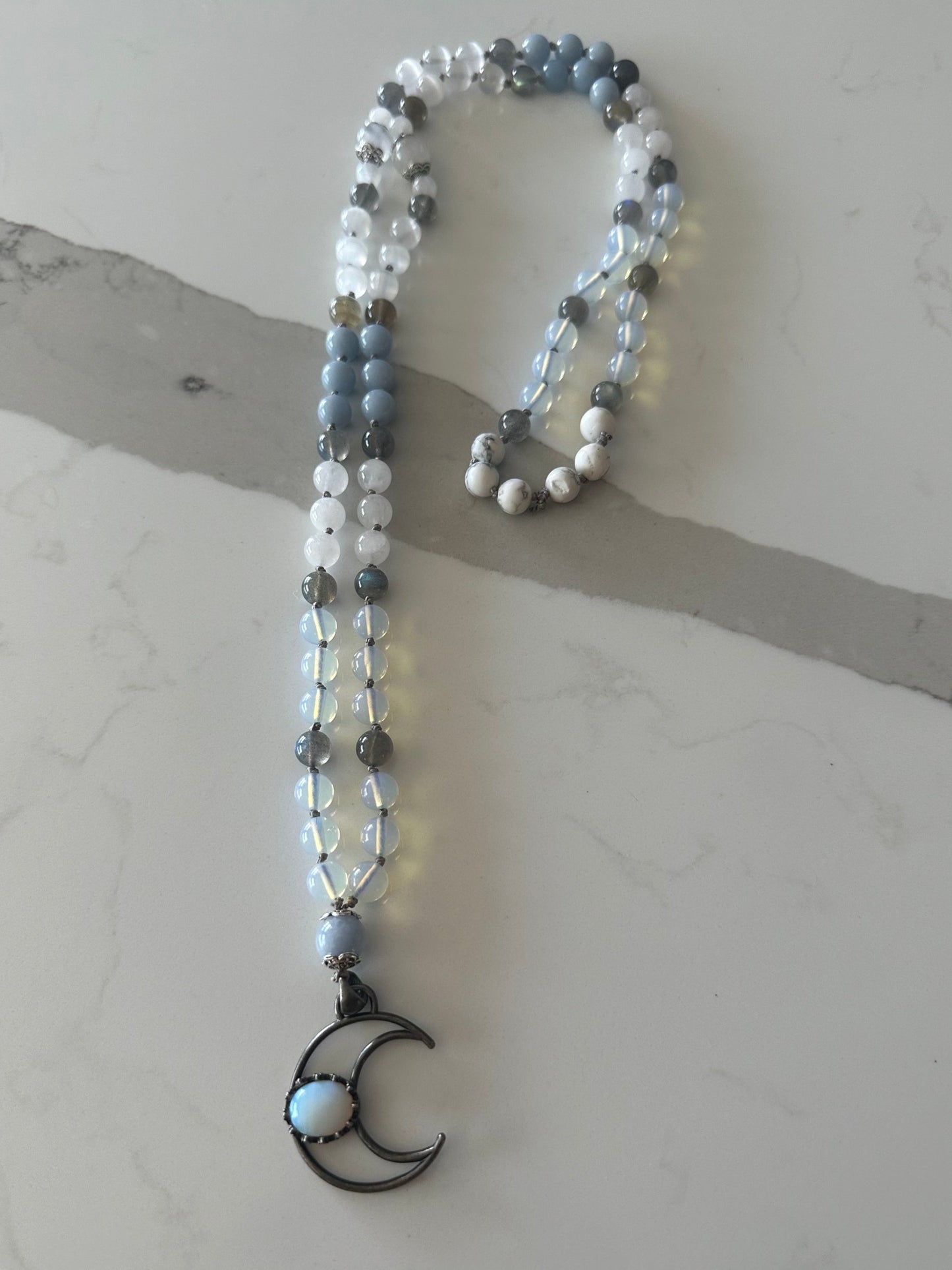 Angel Guide Moon Mala