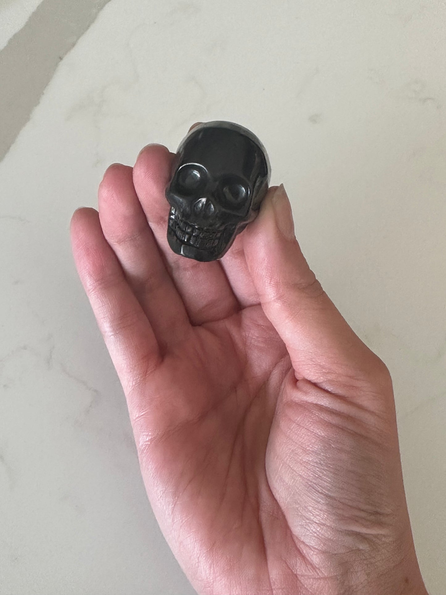 Mini Shungite Skulls (EMF Protection)