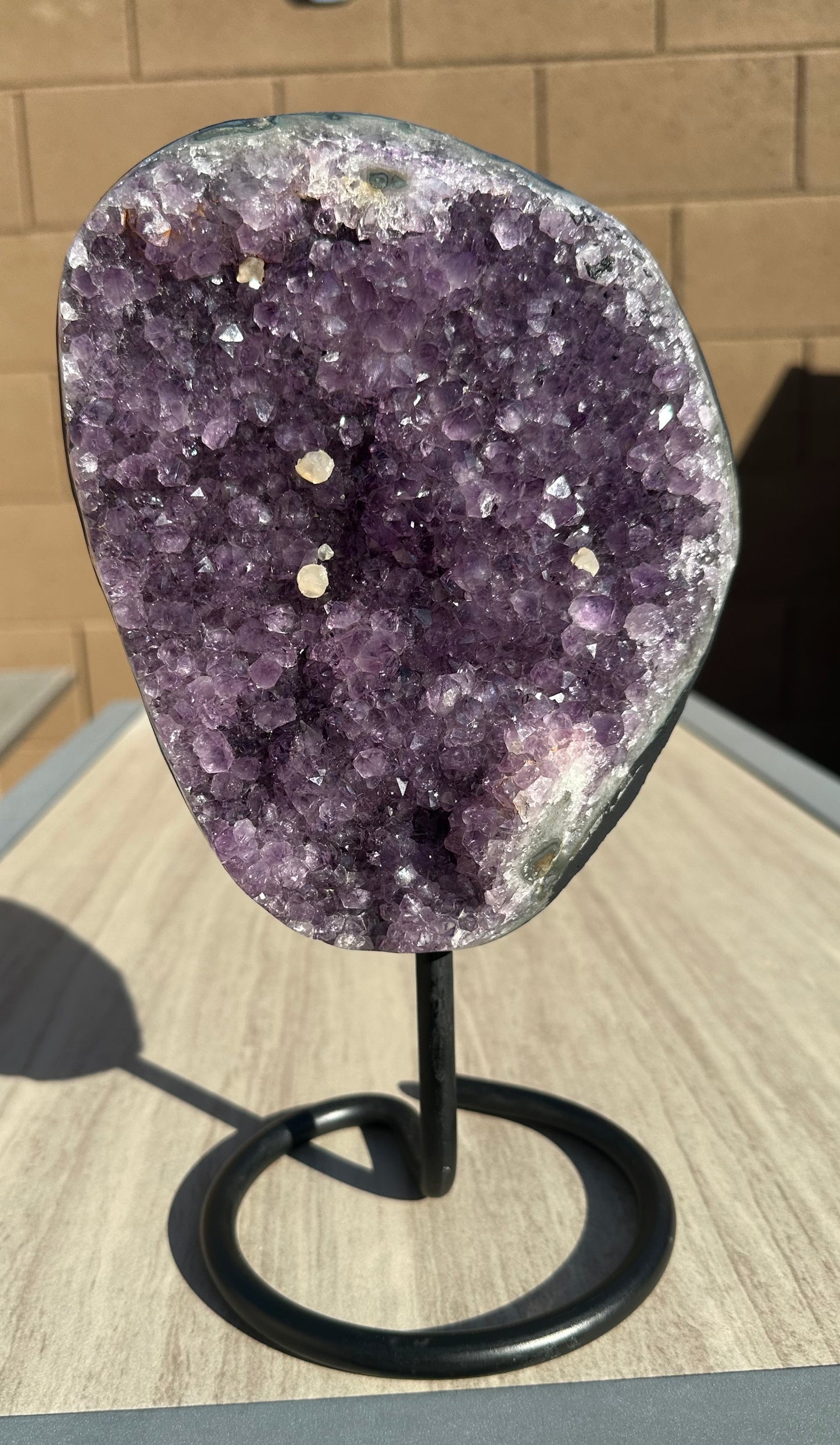 Large Mounted Amethyst