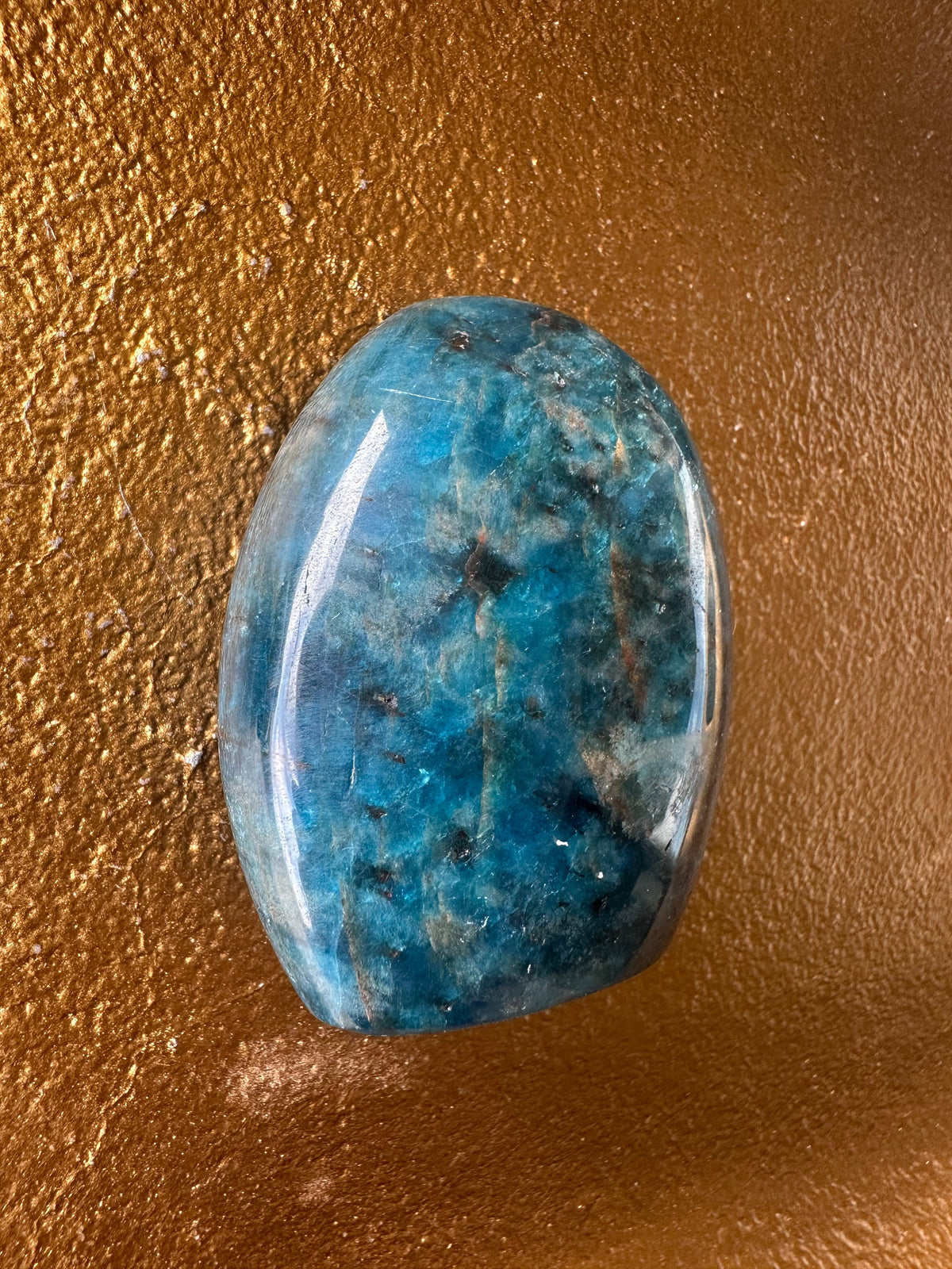 Blue Apatite Free Form