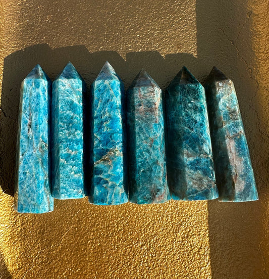 Blue Apatite Tower