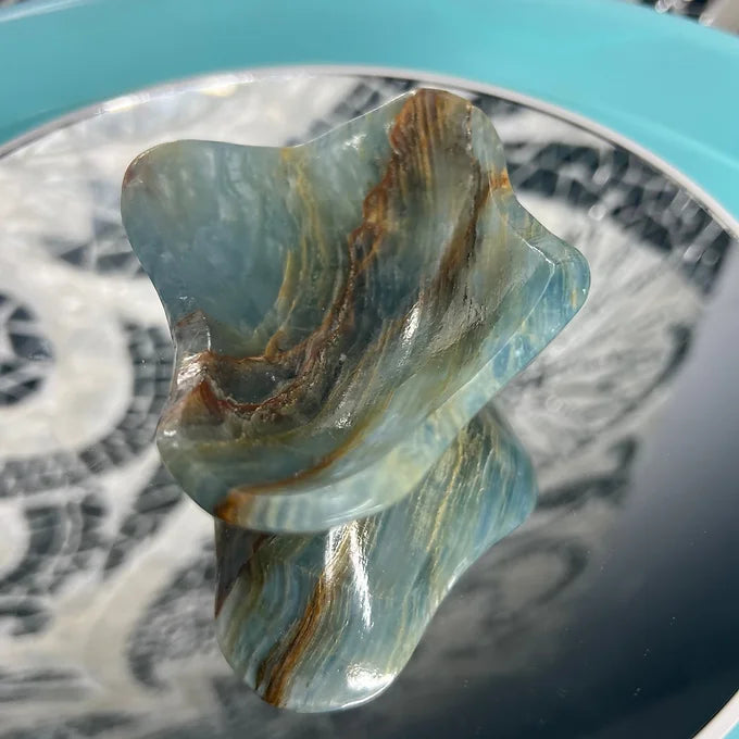 Blue Calcite Bowl
