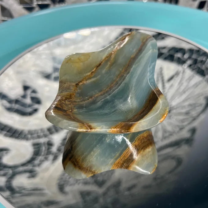 Blue Calcite Bowl