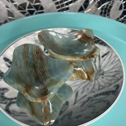 Blue Calcite Bowl