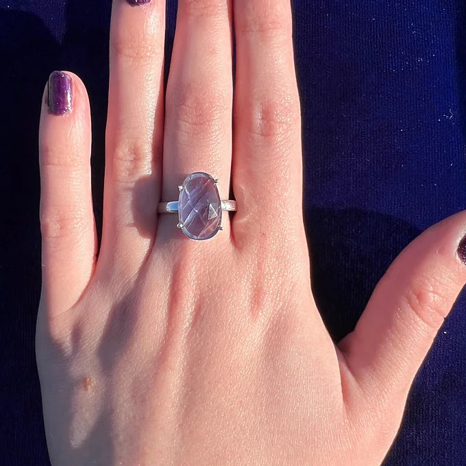 Blue Kyanite Ring