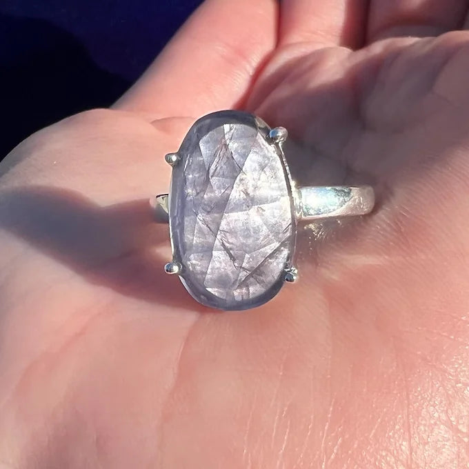Blue Kyanite Ring