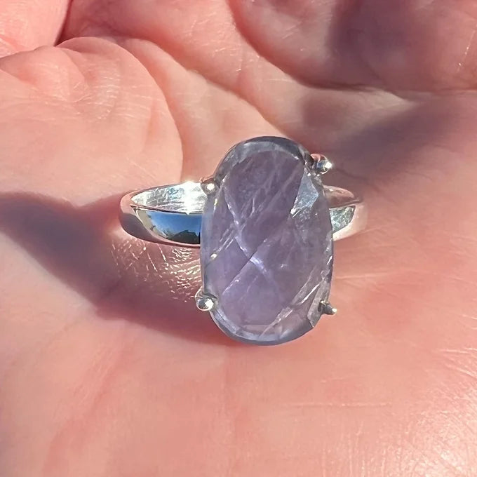 Blue Kyanite Ring