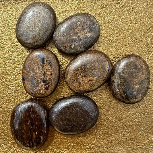 Bronzite Palm Stones