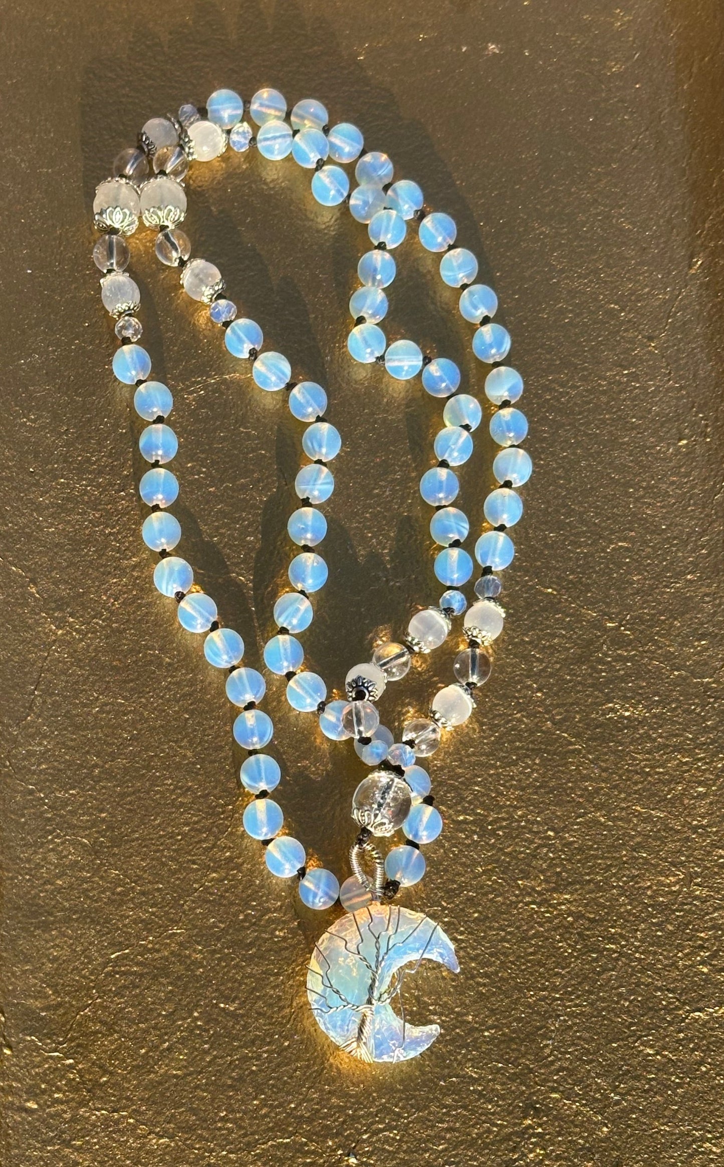 Opalite Moonlight Mala