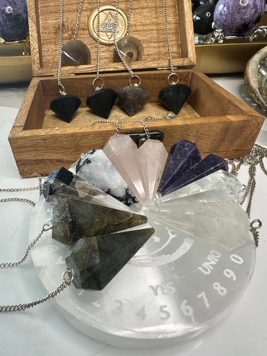 Crystal Pendulums