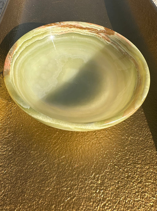 8inch Green Onyx Bowl