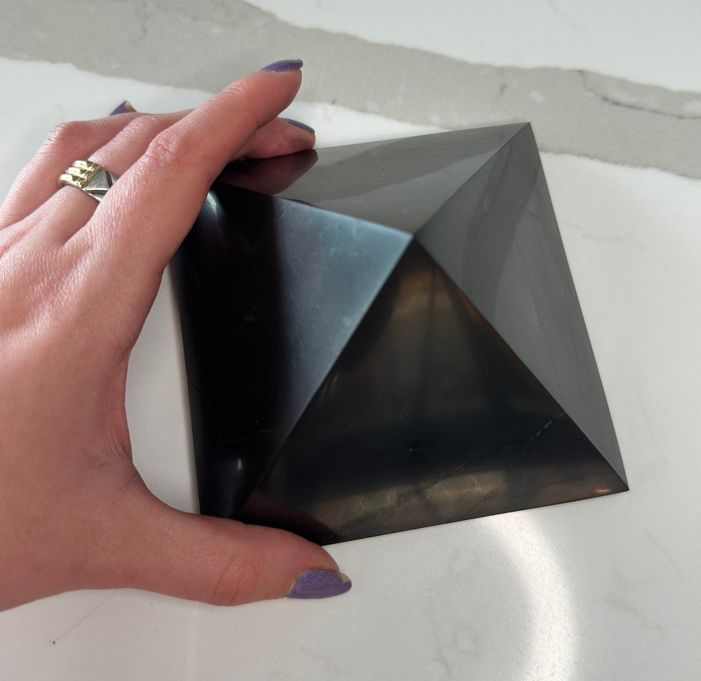 Large Shungite Pyramid