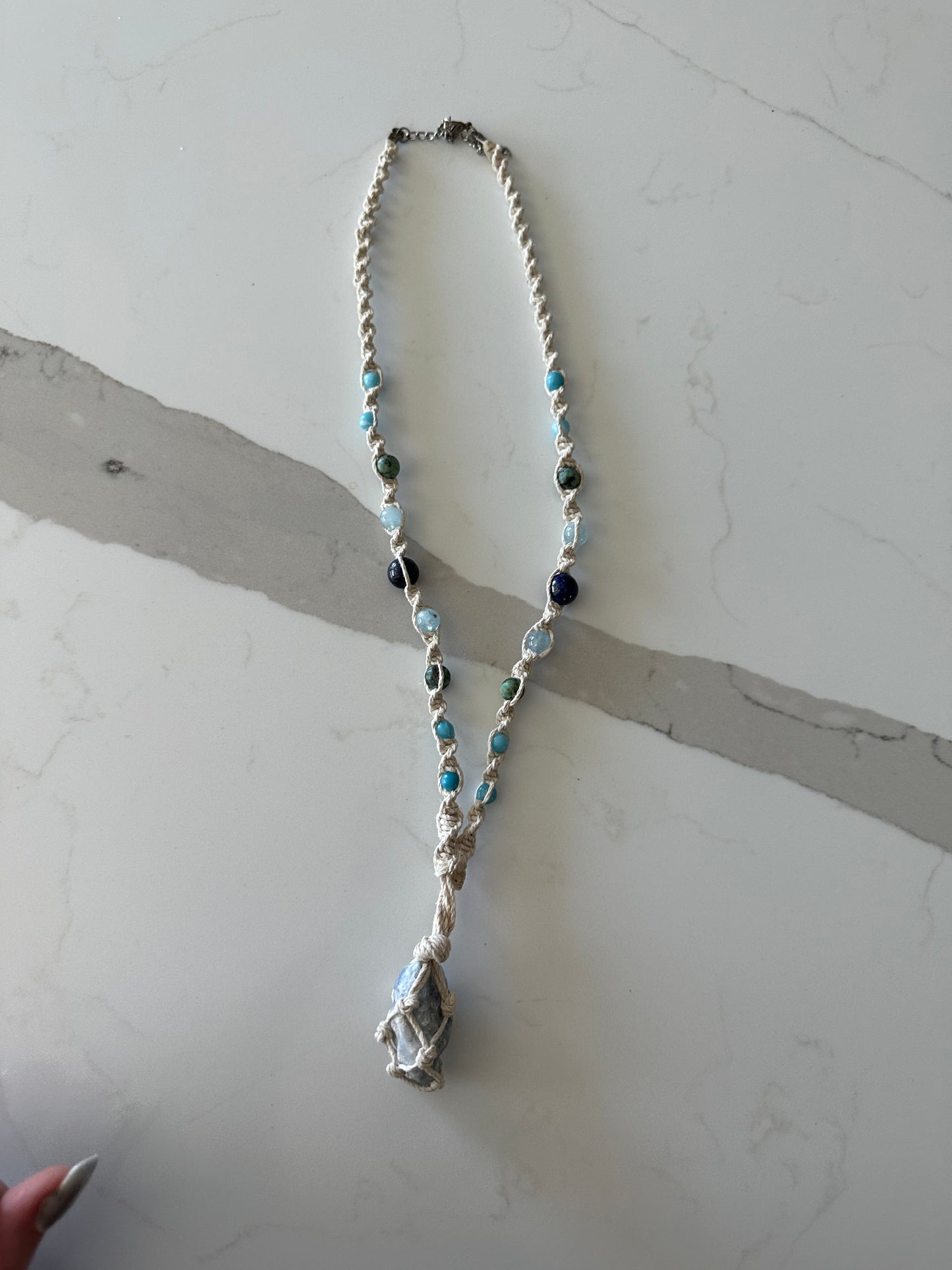 Throat Chakra Jewelry Set