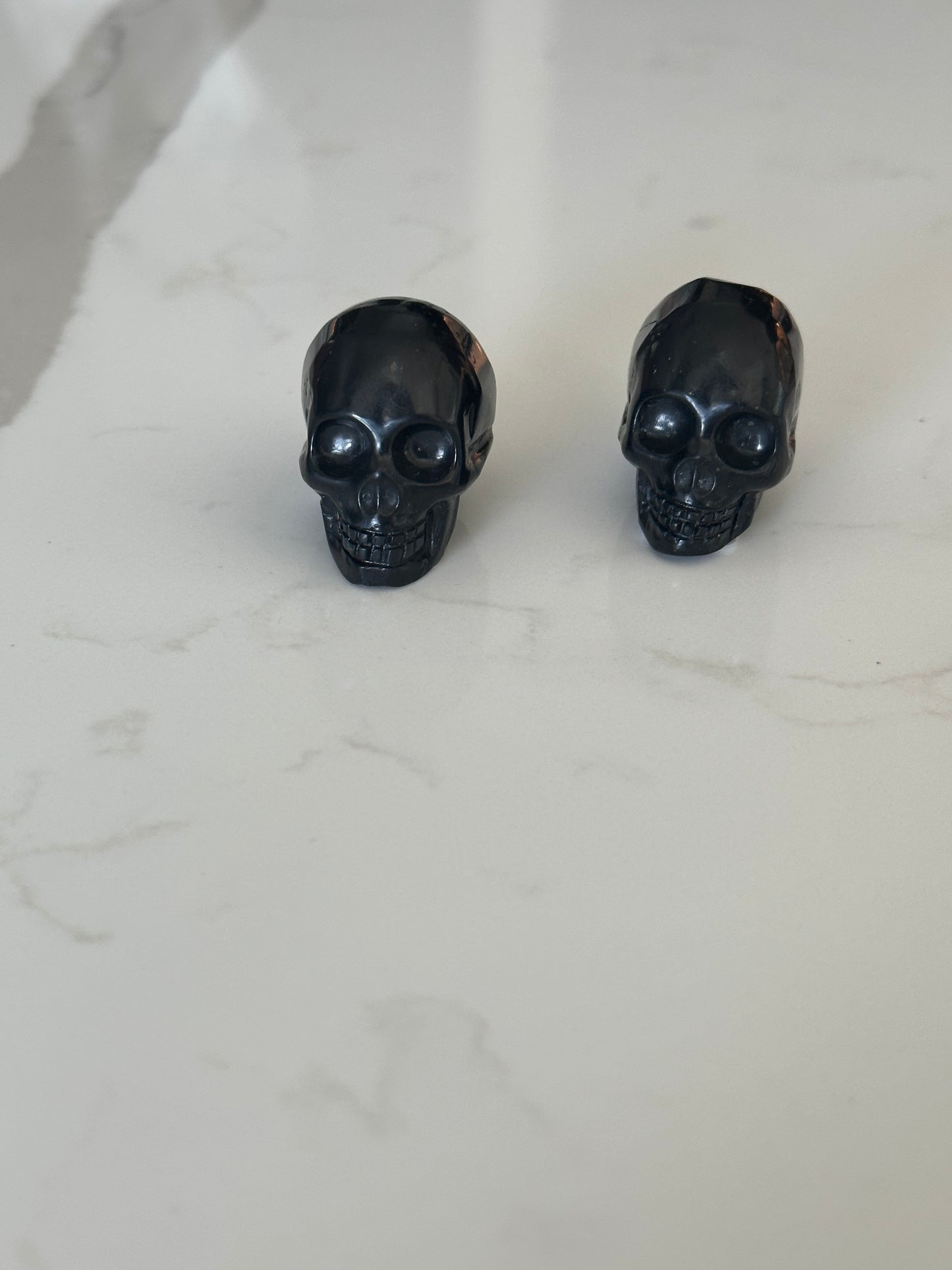 Mini Shungite Skulls (EMF Protection)