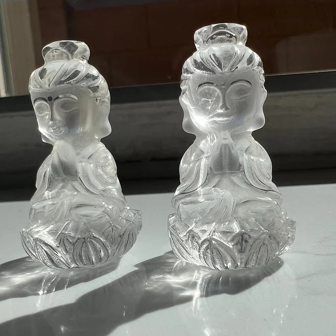 Clear Quartz Guanyin