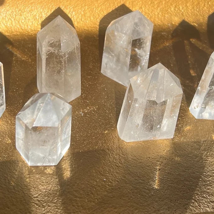 Clear Quartz Towers