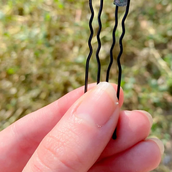 Customizable Crystal Hairpins