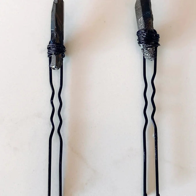 Customizable Crystal Hairpins