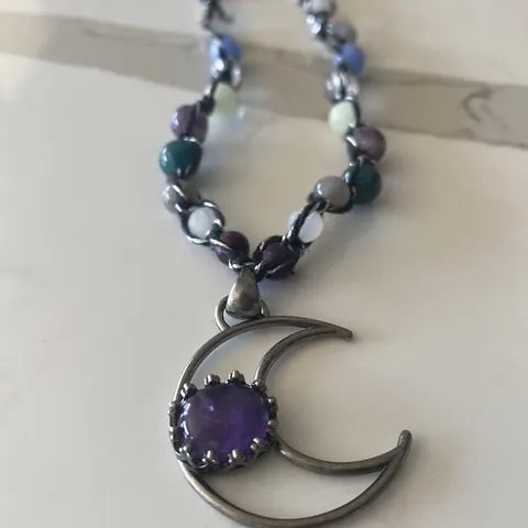 Customizable Moon Necklace