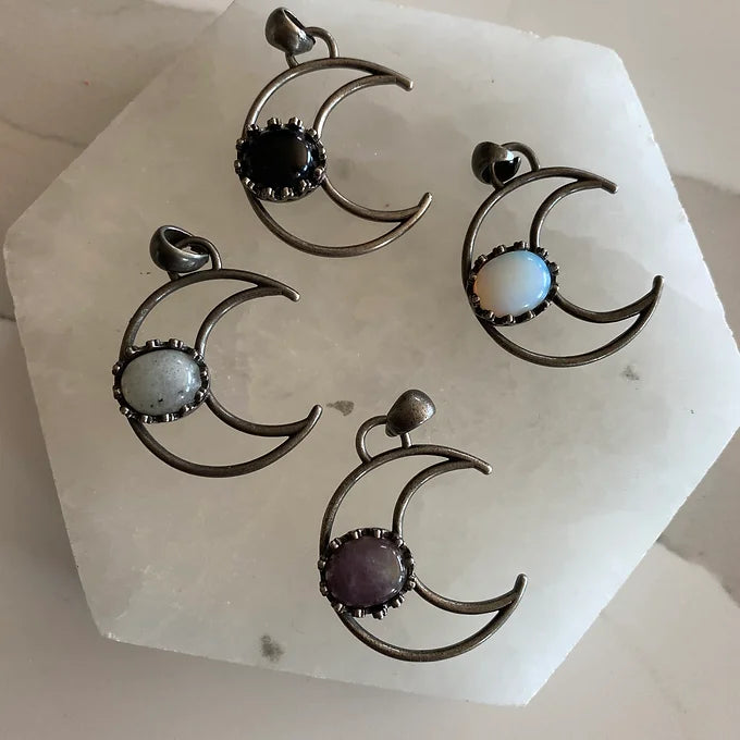 Customizable Moon Necklace