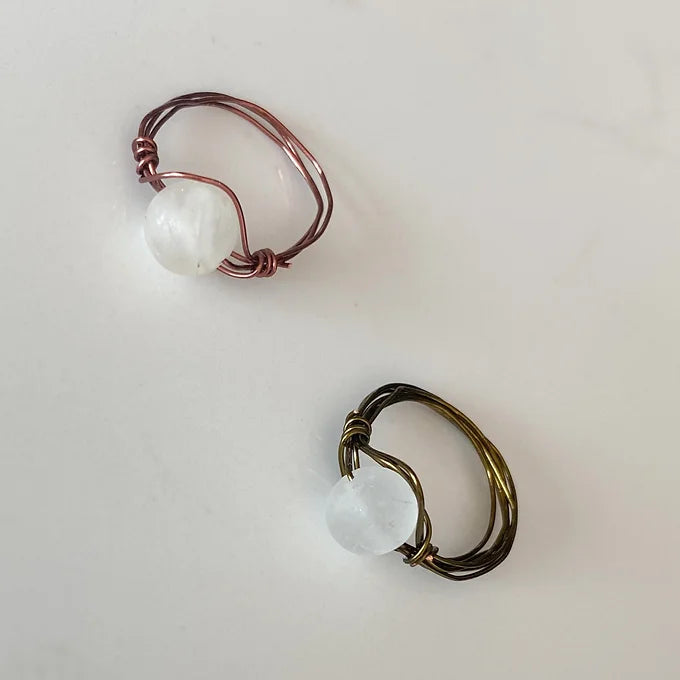 Customizable Wire Wrapped Rings