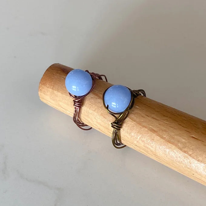 Customizable Wire Wrapped Rings