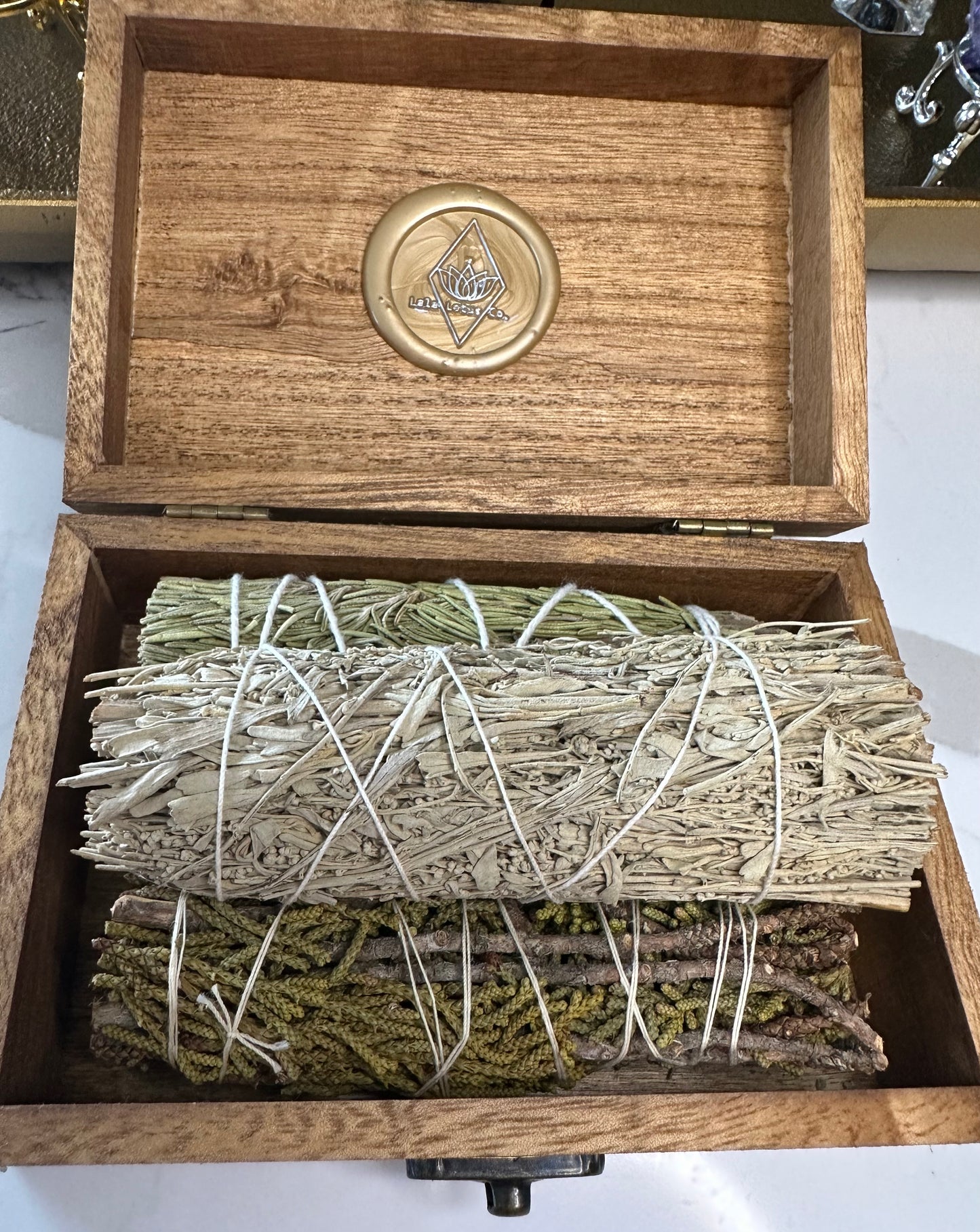 Rosemary, Juniper and Blue Sage Bundle