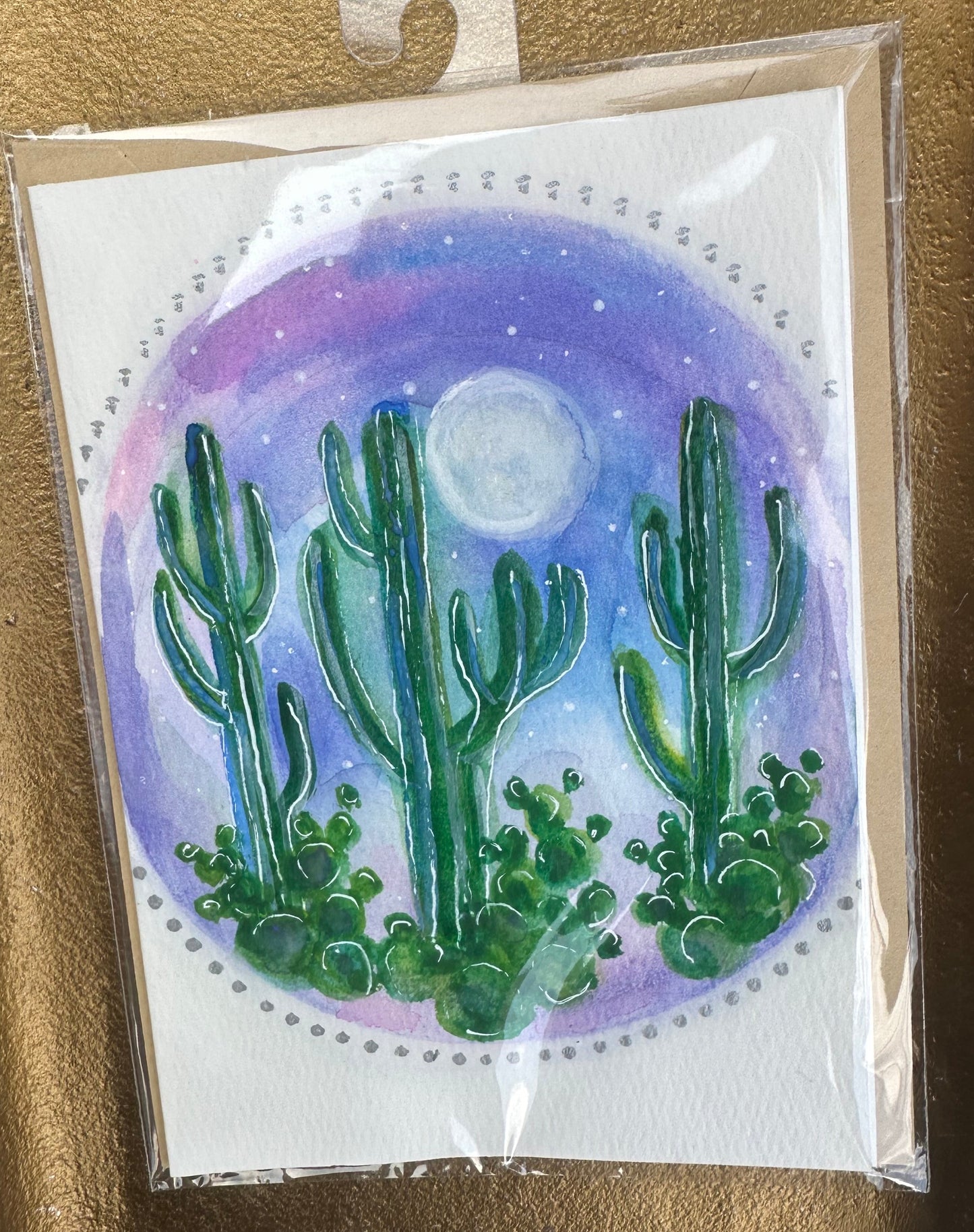 Midnight Desert Card