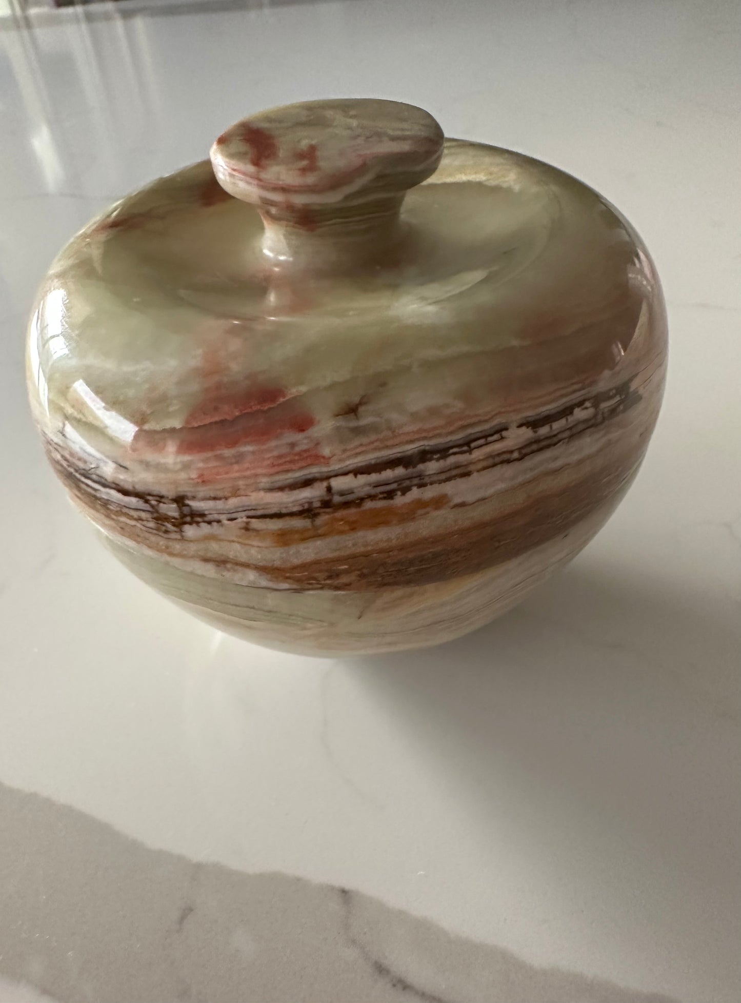 Green Onyx Jar
