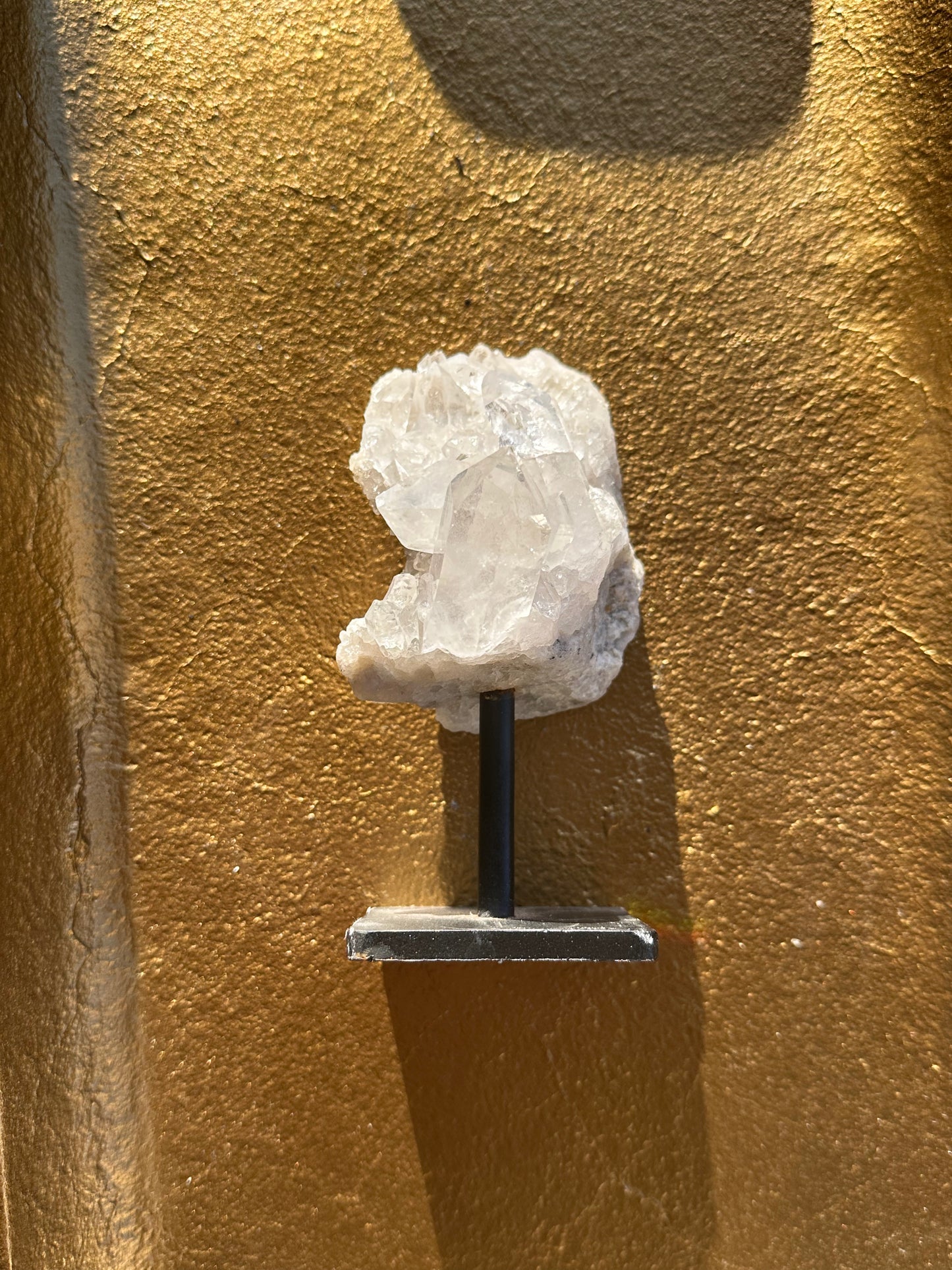Mounted Clear Quartz Cluster
