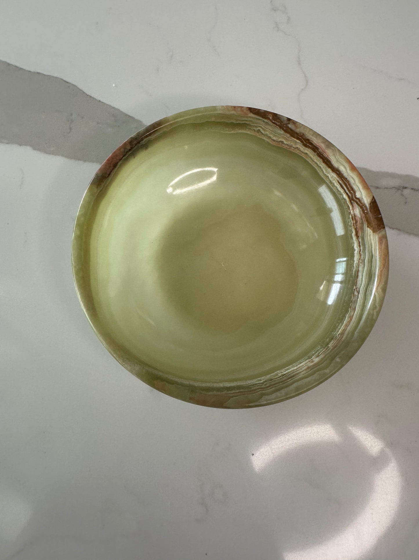 8inch Green Onyx Bowl