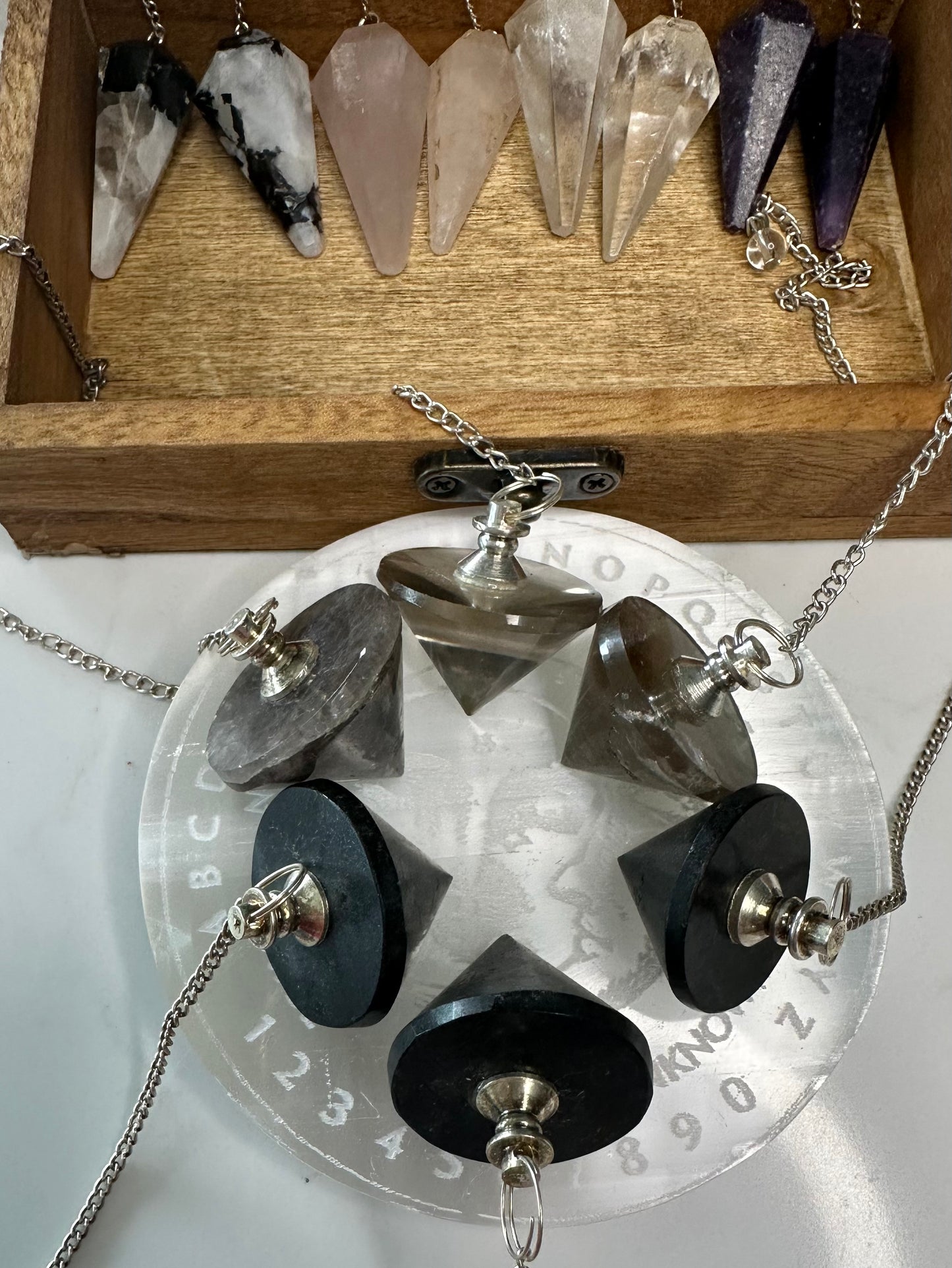 Crystal Pendulums